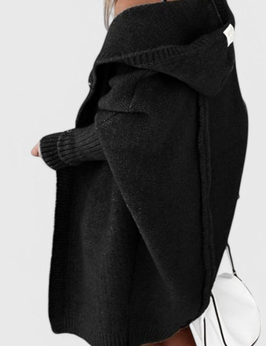 Mette | Cardigan à capuche de luxe