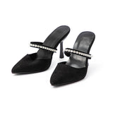 Mette | Talons hauts avec strass