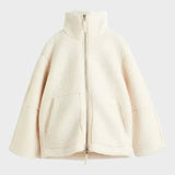 Mille™ | Élégant manteau en teddy au design nordique