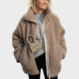 Mille™ | Élégant manteau en teddy au design nordique