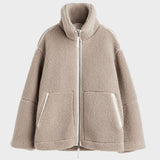 Mille™ | Élégant manteau en teddy au design nordique