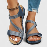 Sandales Roses avec Boucle Dorée Femme | Sophistiquées Été