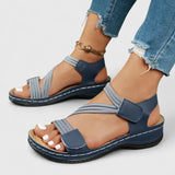Sandales Roses avec Boucle Dorée Femme | Sophistiquées Été