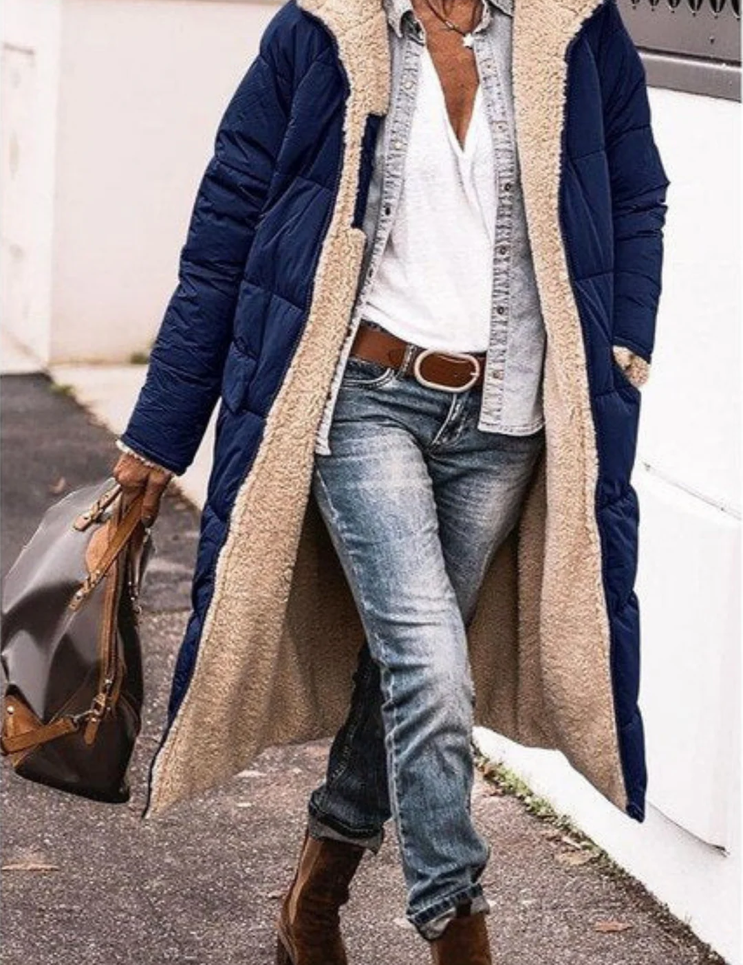 Millie™ | Manteau réversible premium