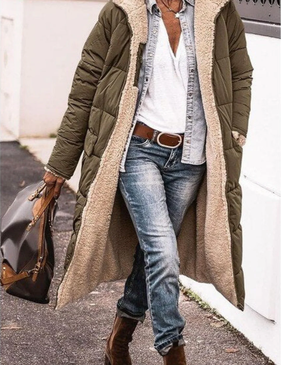Millie™ | Manteau réversible premium