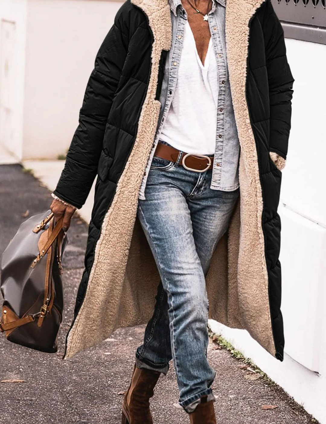 Millie™ | Manteau réversible premium