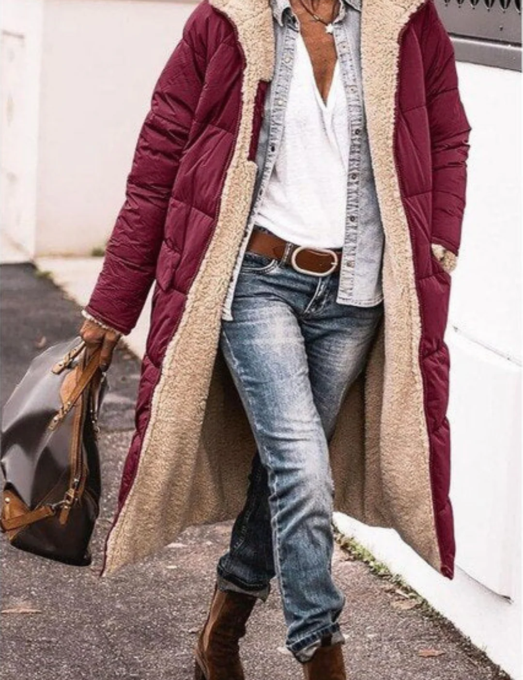 Millie™ | Manteau réversible premium