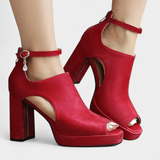 Nanna | Chaussures à talons multicolores