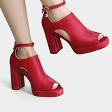Nanna | Chaussures à talons multicolores