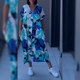 Mia™ | Robe d'été avec imprimé vivant
