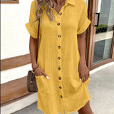 Marrit™ | Robe chemise avec boutons
