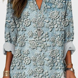Olivia | Chemise Bleu Crépuscule