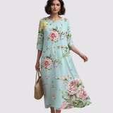 Lavinia™ | Robe d'été élégante avec imprimé floral