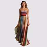 Felice™ | Élégante robe sans bretelles multicolore