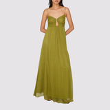 Alessandra™ | Robe maxi élégante avec fines bretelles