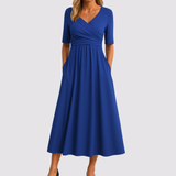 Veronica™ | Robe midi élégante avec charme intemporel