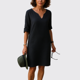 Rita™ | Robe élégante avec décolleté en V.
