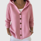 Hortense | Pull à capuche en tricot confortable