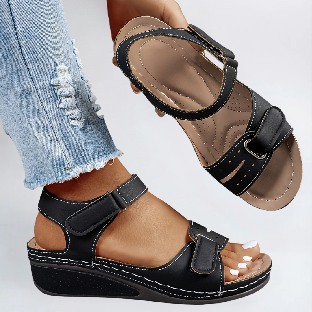 Margot - Sandales de confort orthopédique Flex