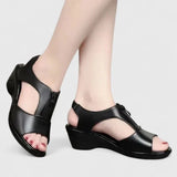 Sandales avec Nœud Vert Femme | Détail Moderne Printemps