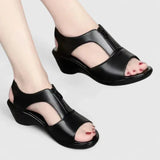 Sandales avec Nœud Vert Femme | Détail Moderne Printemps