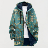 Eimear - Manteau en Design Floral Artistique