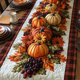 Pumpkin Parade Quilted Table Runner NCU0DV7111