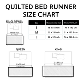 Magnolia Tranquil Quilted Bed Runner NCU0PT7893