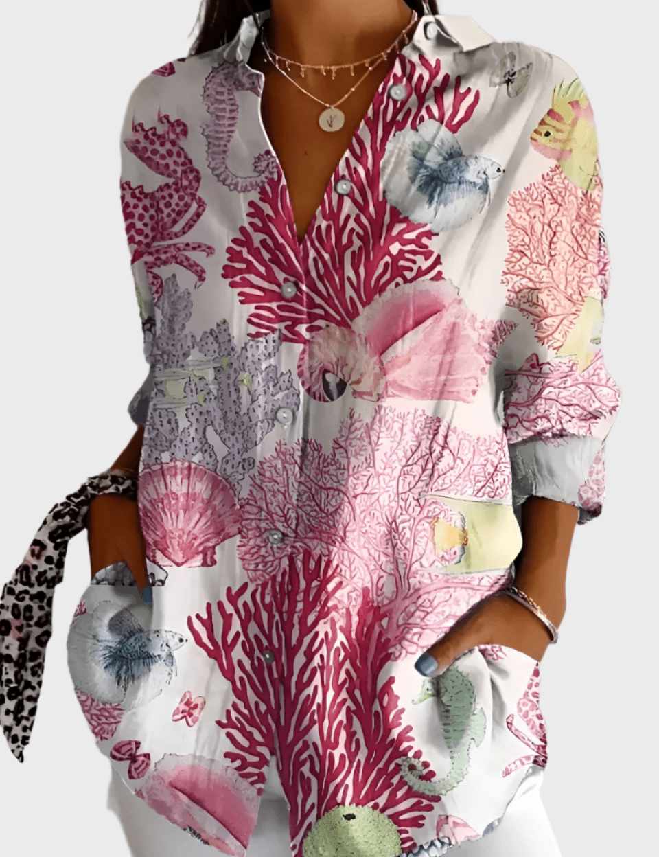 Rosa | Chemise à motifs