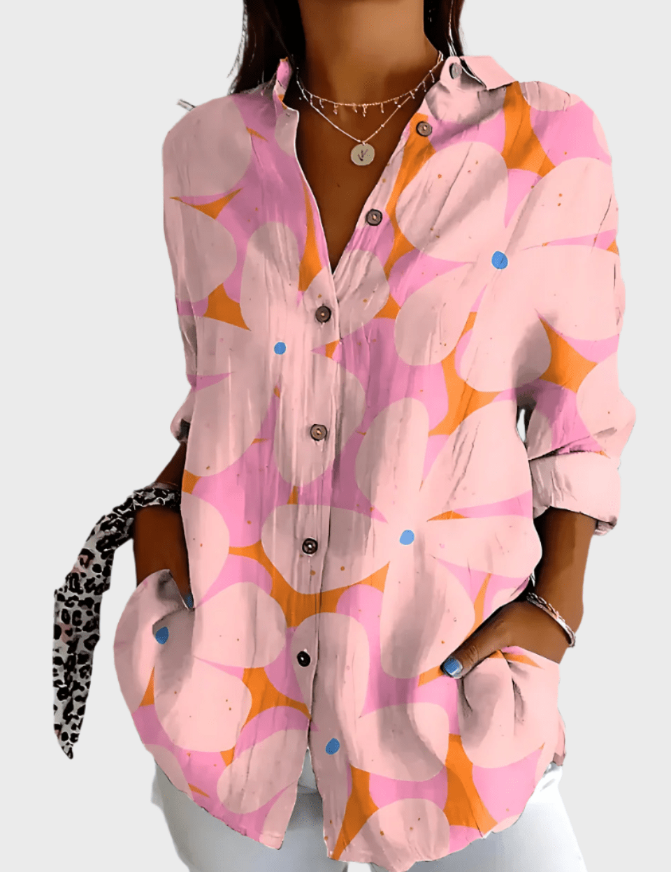 Rosa | Chemise à motifs