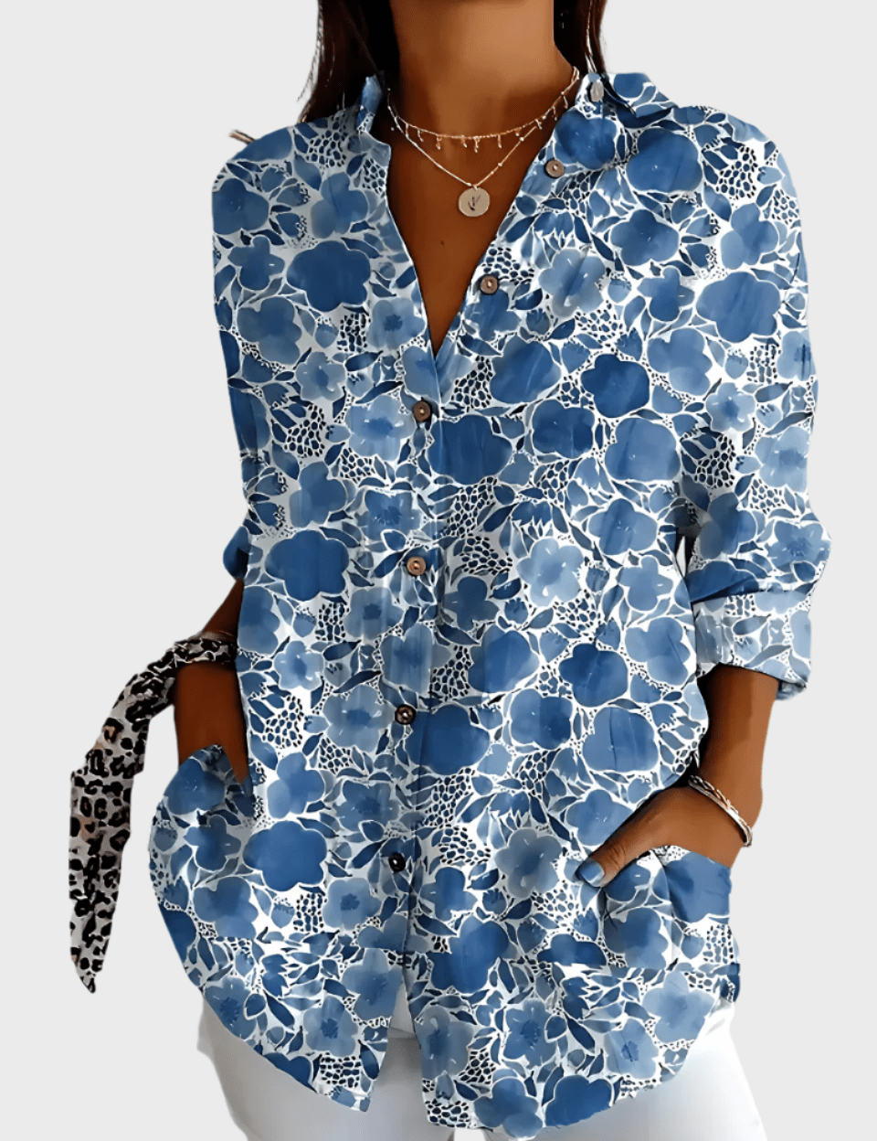 Rosa | Chemise à motifs