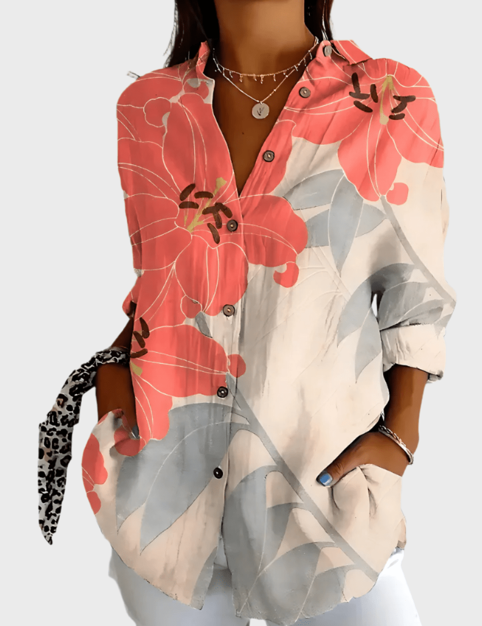 Rosa | Chemise à motifs