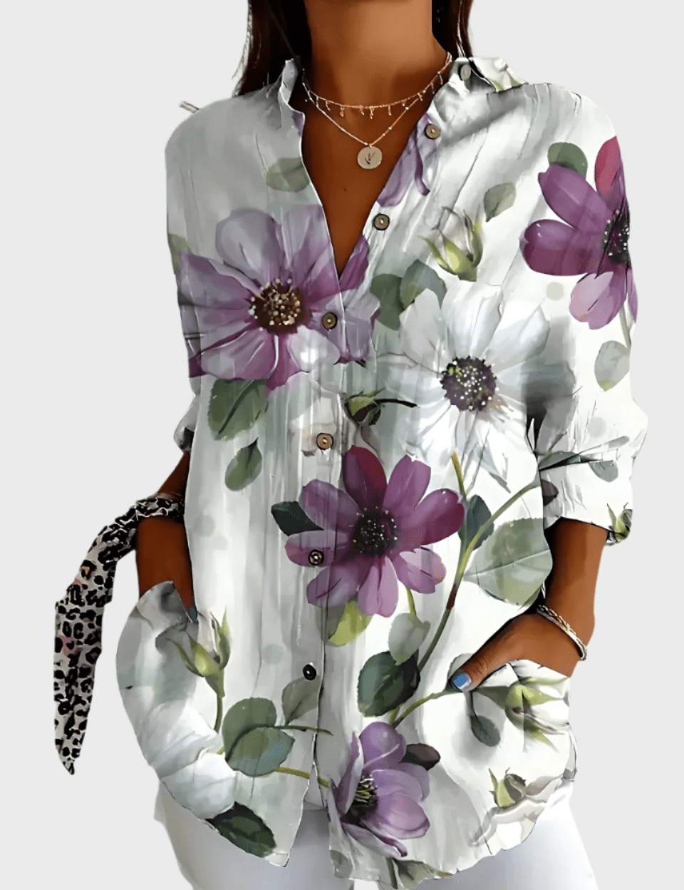 Rosa | Chemise à motifs