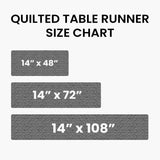 Emerald Forest Quilted Table Runner NCU0PT3273