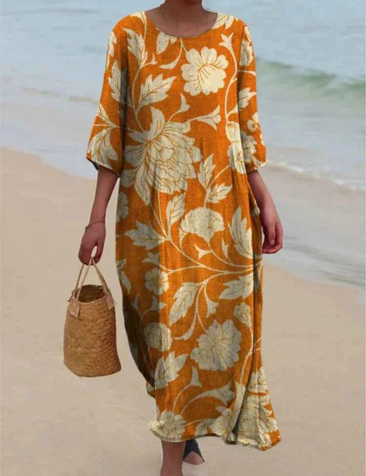Esme - Robe Vintage à Fleurs