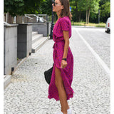 Sabrina™ | Robe élégante avec décolleté en V