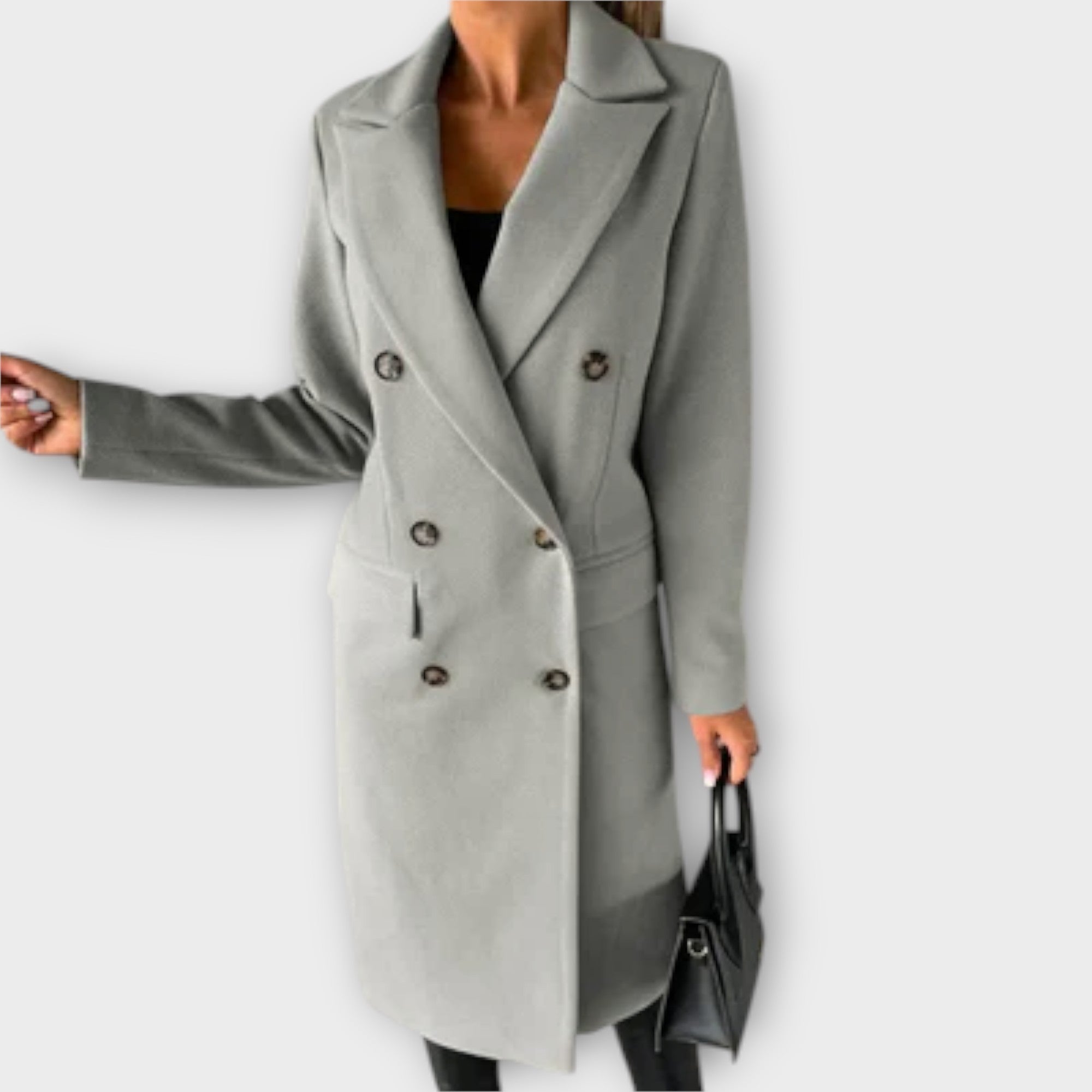 Judith - Manteau en Laine Élégant