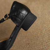 Mary Janes Classiques À Boucle Latérale Femme | Élégantes Printemps