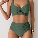 Laluna® | Ensemble de bikini d'été taille haute