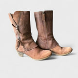 Alma - Bottines vintage mi-mollet