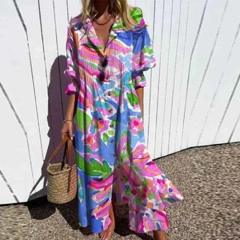 Odessa - Robe Bohème Chic