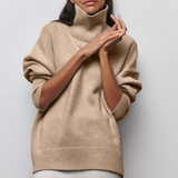 Katrielle - Pull Col Montant Confortable