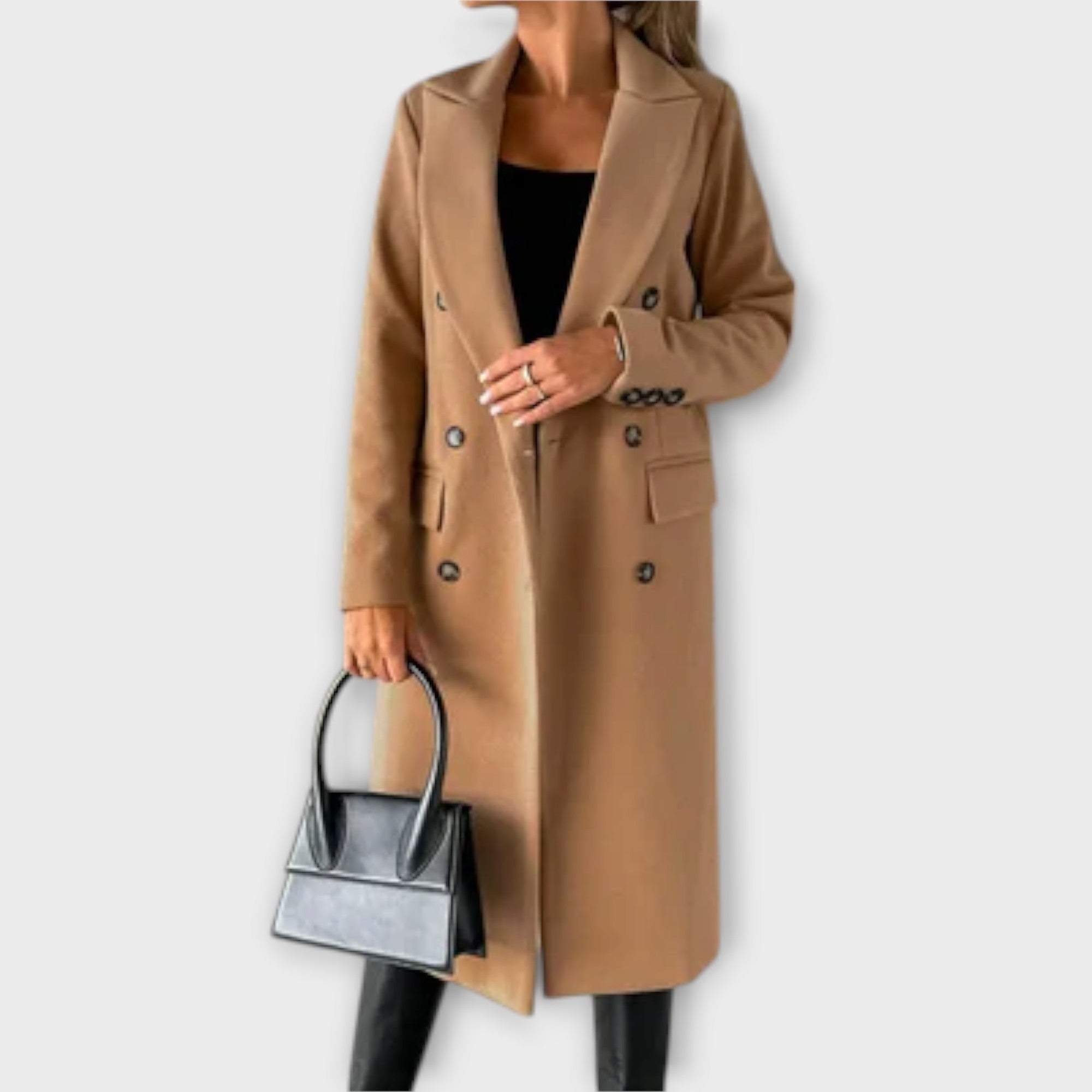 Judith - Manteau en Laine Élégant