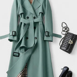 Saara™ | Manteau élégant avec ceinture à la taille