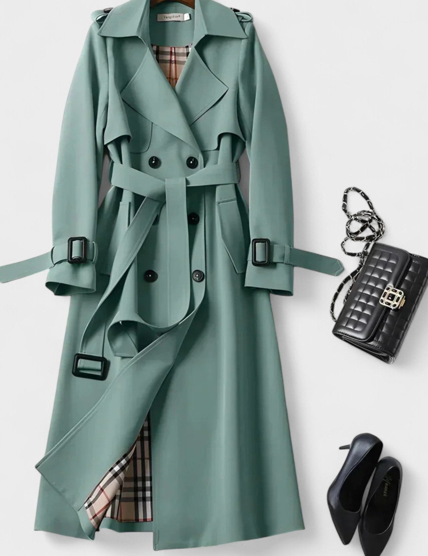 Saara™ | Manteau élégant avec ceinture à la taille