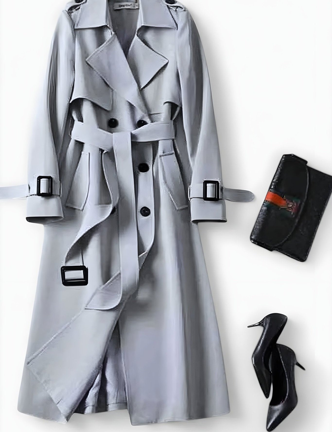 Saara™ | Manteau élégant avec ceinture à la taille