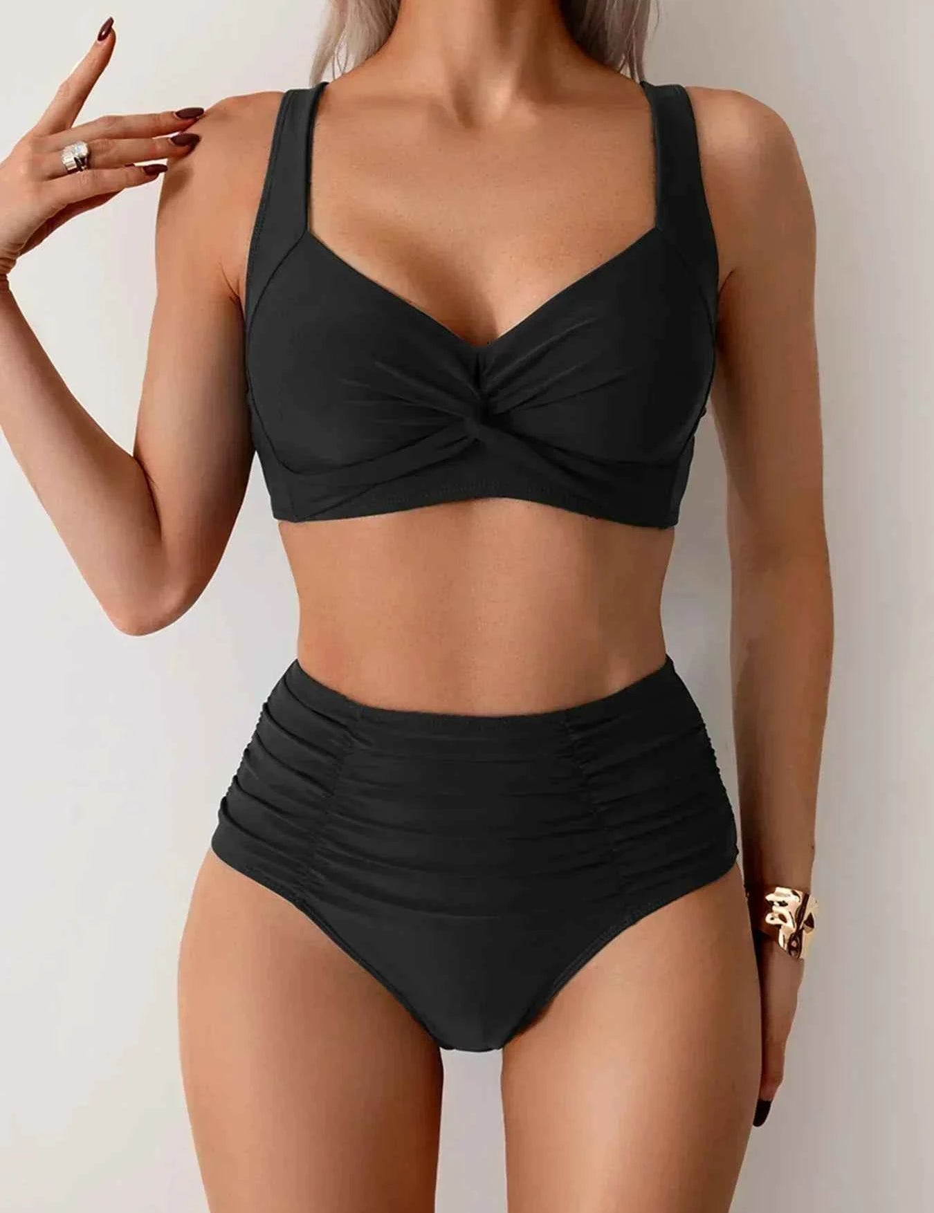 Laluna® | Ensemble de bikini d'été taille haute