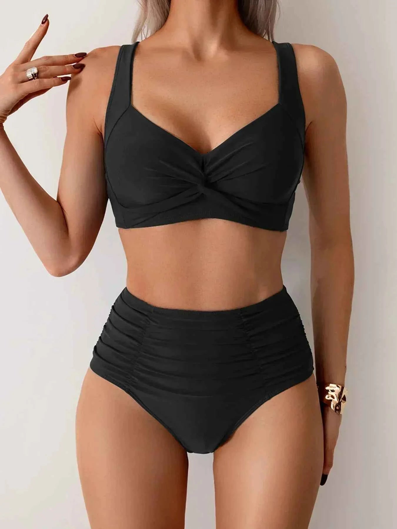 Laluna® | Ensemble de bikini d'été taille haute