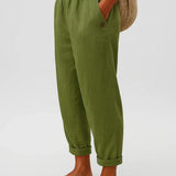 Cristina - Pantalons en Lin et Coton