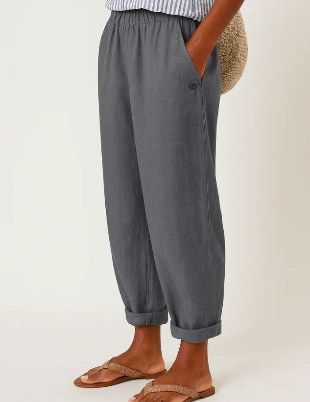 Cristina - Pantalons en Lin et Coton